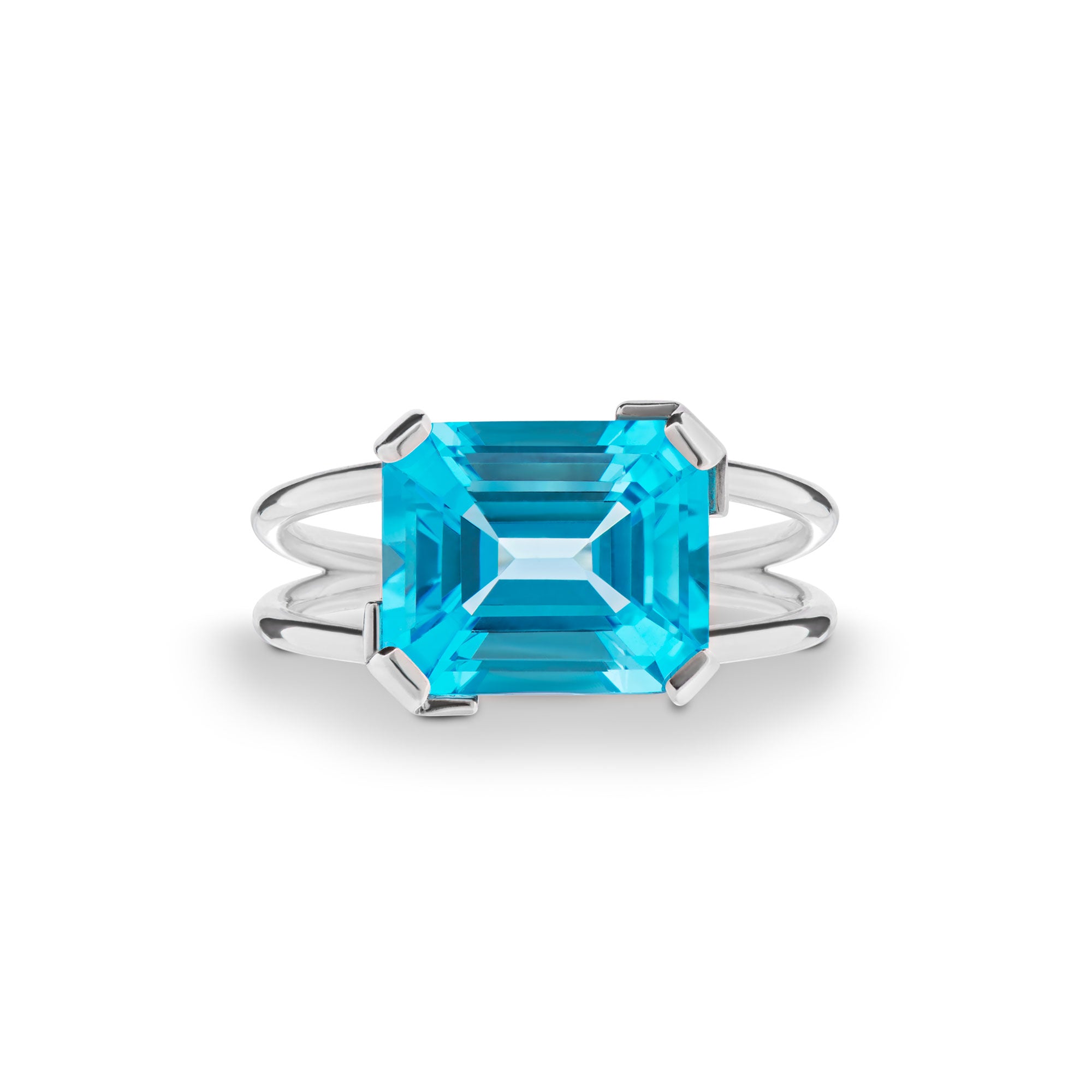 Deco Splash Ring with pearl jackets