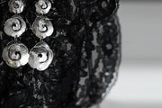 Rosette Tier of 3 Earrings